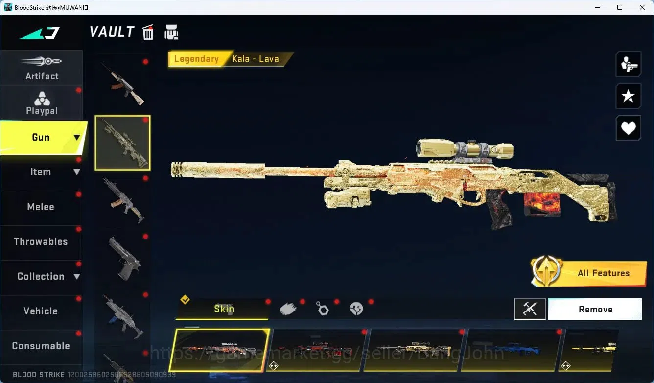 Blood Strike Accounts ASIA | EVO FAL-Evolved Draco | 4 Collab Skins | 5  image 11