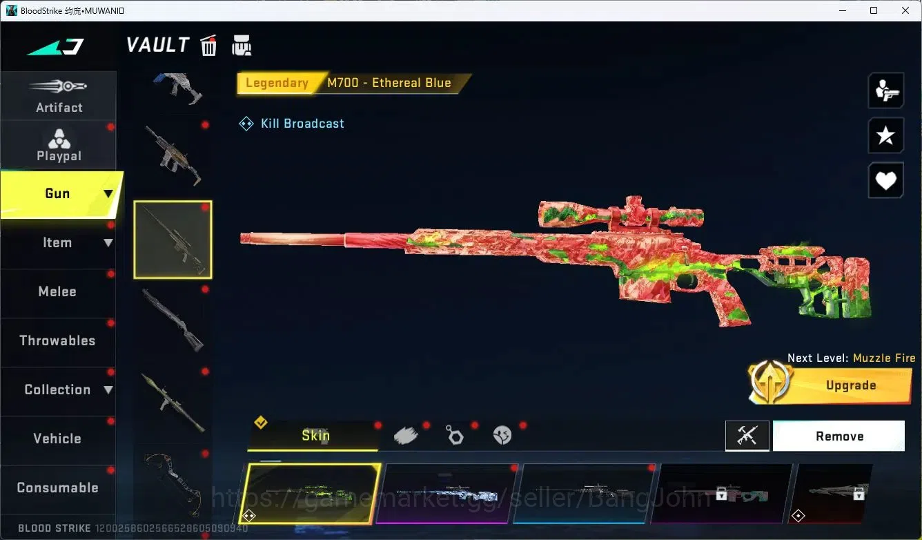 Blood Strike Accounts ASIA | EVO FAL-Evolved Draco | 4 Collab Skins | 5  image 16