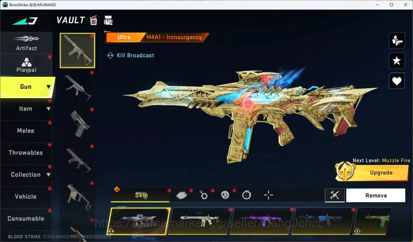 Blood Strike Accounts ASIA | EVO FAL-Evolved Draco | 4 Collab Skins | 5  image 5