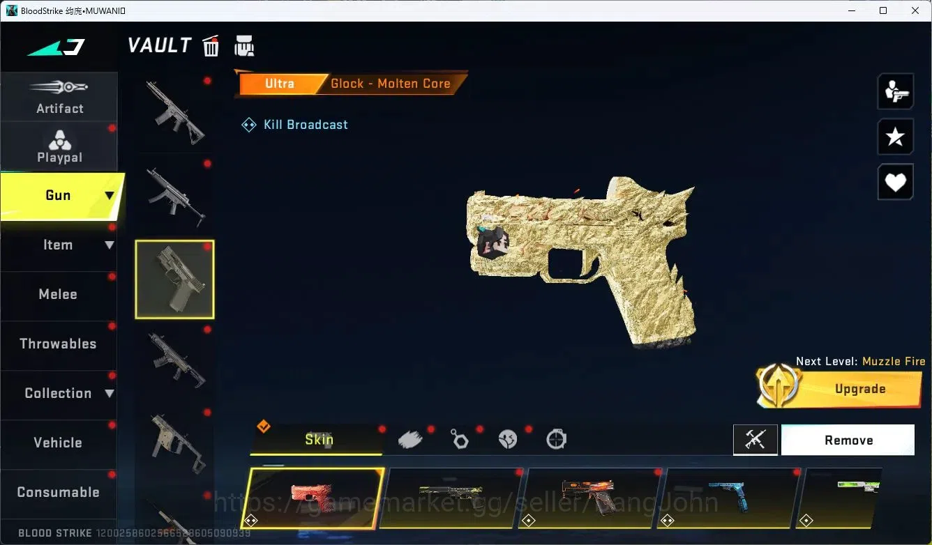 Blood Strike Accounts ASIA | EVO FAL-Evolved Draco | 4 Collab Skins | 5  image 7