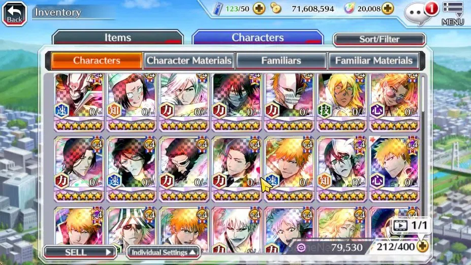 Bleach: Brave Souls Accounts [GLOBAL]20K Orbs+Fresh All Story|Ichigo Crescent,R image 8