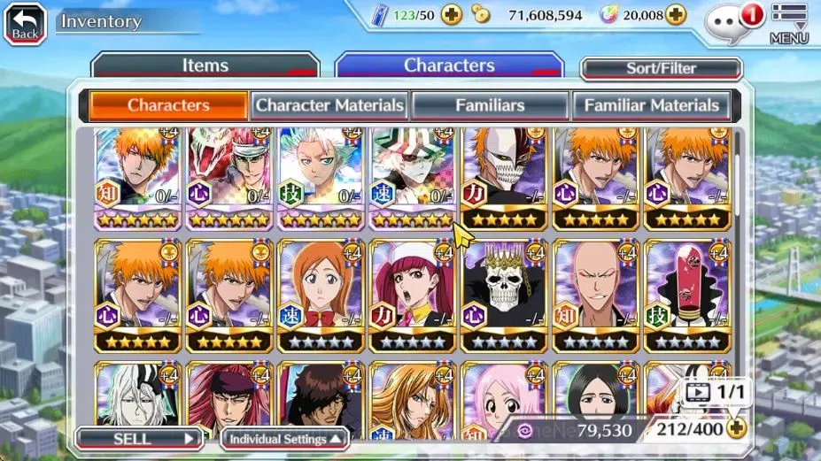 Bleach: Brave Souls Accounts [GLOBAL]20K Orbs+Fresh All Story|Ichigo Crescent,R image 9