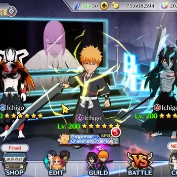 Bleach: Brave Souls Starter [GLOBAL]20K Orbs+Fresh All Story|Ichigo Crescent,R image 1