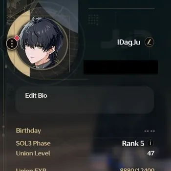 Wuthering Waves Accounts Starter EU|UL47|Sol3 R5|4 Lim+3Sign|Hsin RC2+Sign, Luuk+Sign, Chisa+Sign, Rebecca|Check