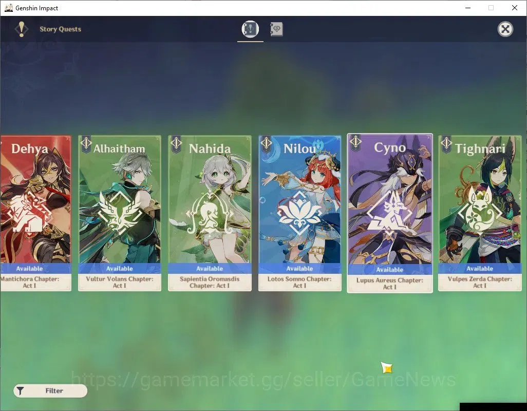 Genshin Impact Accounts ASIA |AR55 |7 Limited + 2 (*5Weapon) |Arlecchino,X image 16