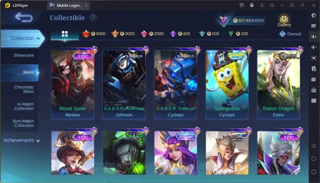 Mobile Legends: Bang Bang Accounts Global |Hero 133|Skin 272|Renowned|ASP Ruby|KOF Ka image 11