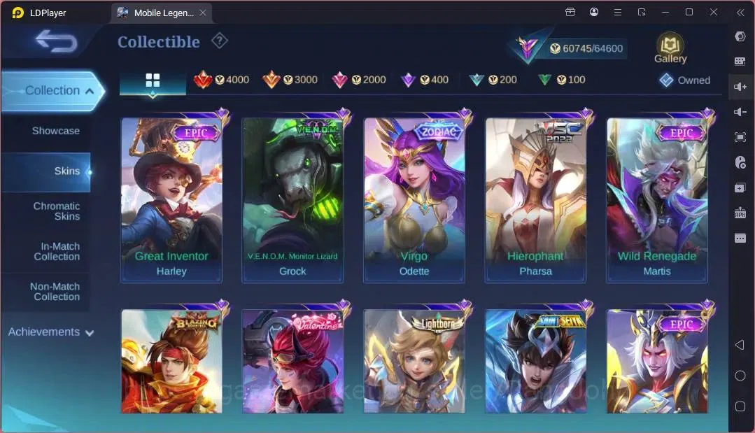 Mobile Legends: Bang Bang Accounts Global |Hero 133|Skin 272|Renowned|ASP Ruby|KOF Ka image 12