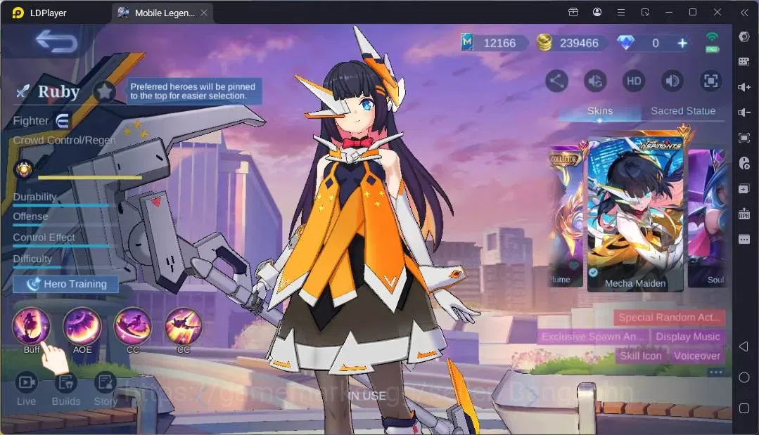 Mobile Legends: Bang Bang Accounts Global |Hero 133|Skin 272|Renowned|ASP Ruby|KOF Ka image 18