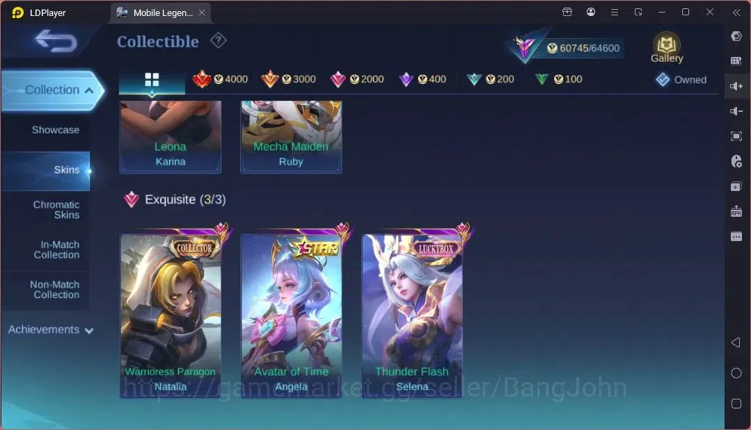 Mobile Legends: Bang Bang Accounts Global |Hero 133|Skin 272|Renowned|ASP Ruby|KOF Ka image 8