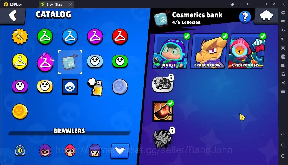 Brawl Stars Accounts Thropy 2760 | 29 Brawler | 7 Max |1 Hypercharge,1 Legend,1 Mythic,5 Epic Skin|4497 Bling|116 14