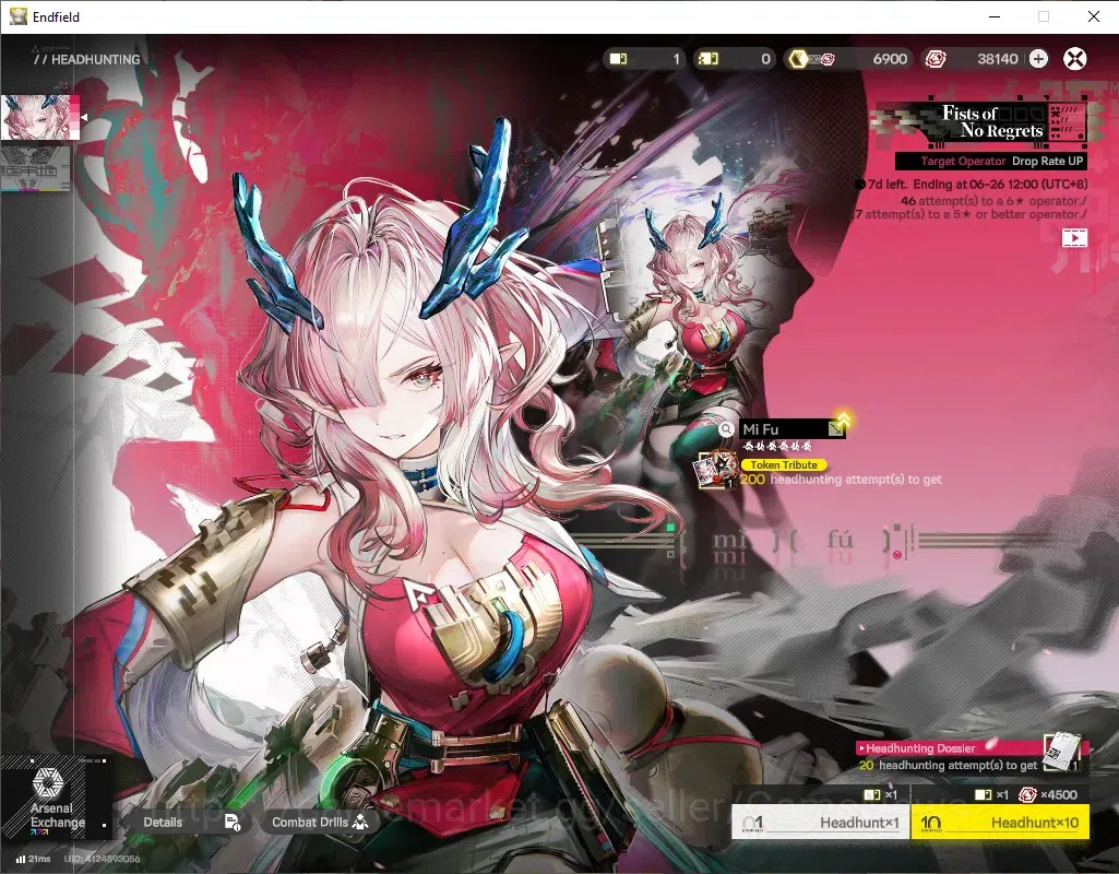 Arknights: Endfield Accounts ASIA|Lv 60|ENDGAME With 38k Oro + 92 Ori|7 SSR (3  image 14
