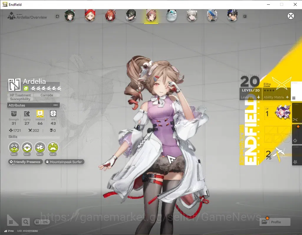Arknights: Endfield Accounts ASIA|Lv 60|ENDGAME With 38k Oro + 92 Ori|7 SSR (3  image 6