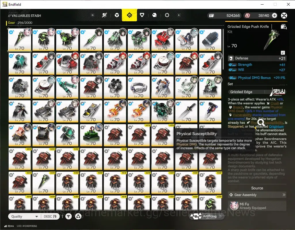 Arknights: Endfield Accounts ASIA|Lv 60|ENDGAME With 38k Oro + 92 Ori|7 SSR (3  image 9