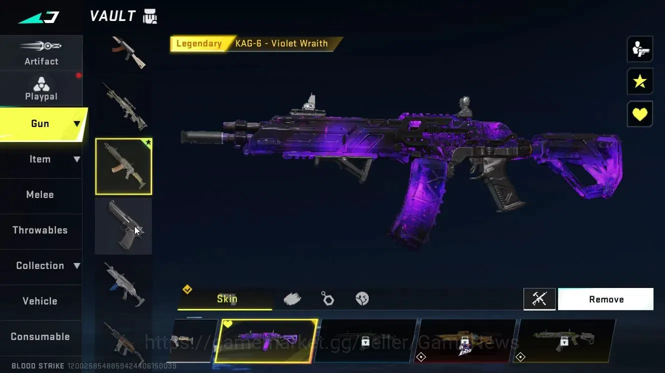 Blood Strike Accounts Asia|ULTRA [SPIKE-Pitch Strike]|Legendary [KAG6- V image 5