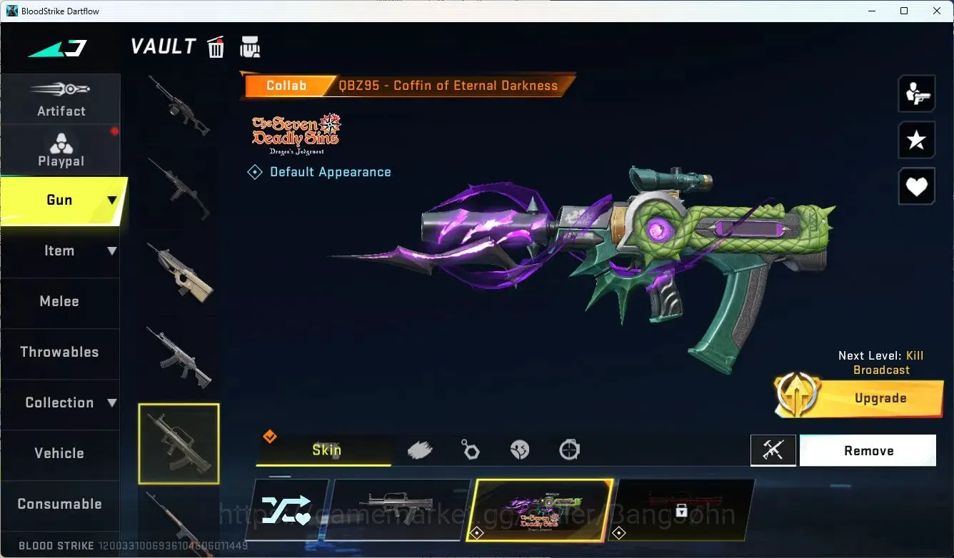 Blood Strike Accounts ASIA | 1 ETERNAL: Desert Eagle-Scorpius|3 COLLAB G image 10