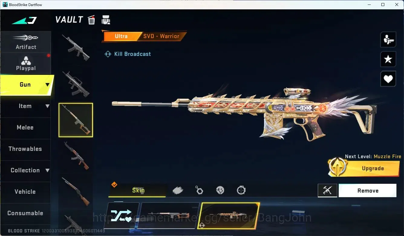 Blood Strike Accounts ASIA | 1 ETERNAL: Desert Eagle-Scorpius|3 COLLAB G image 11
