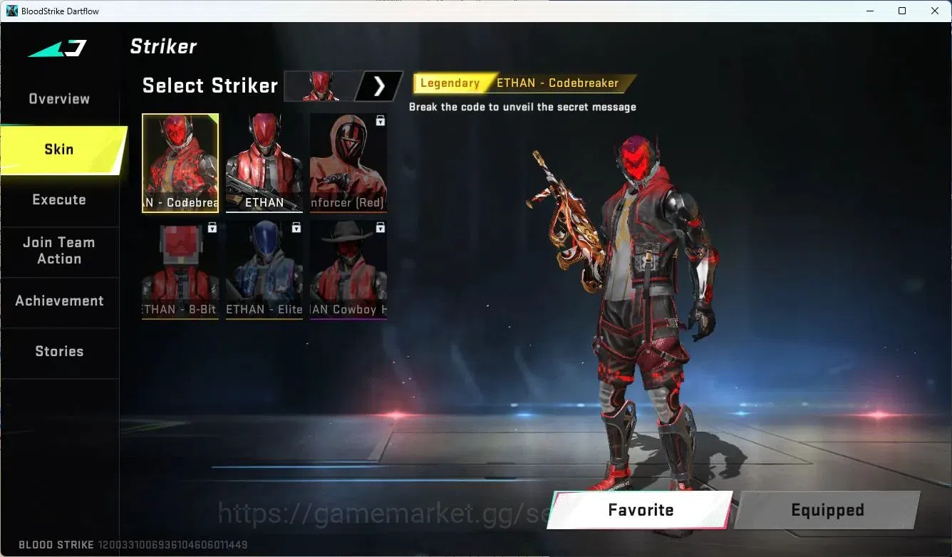 Blood Strike Accounts ASIA | 1 ETERNAL: Desert Eagle-Scorpius|3 COLLAB G image 15