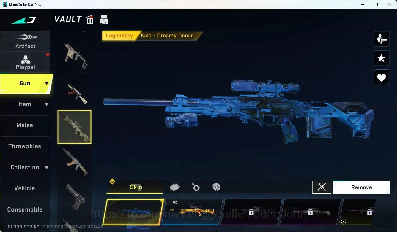 Blood Strike Accounts ASIA | 1 ETERNAL: Desert Eagle-Scorpius|3 COLLAB G image 3