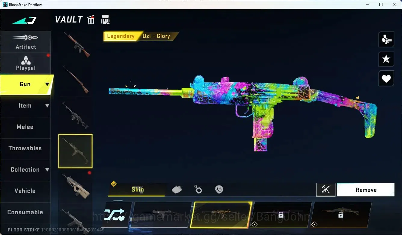 Blood Strike Accounts ASIA | 1 ETERNAL: Desert Eagle-Scorpius|3 COLLAB G image 8
