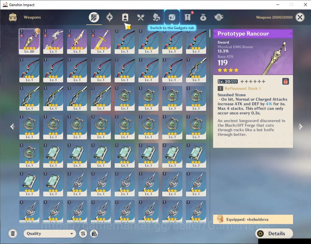 Genshin Impact Accounts ASIA|Ready Gacha|AR 55|49000 Primogem + 60 I + 103 image 12