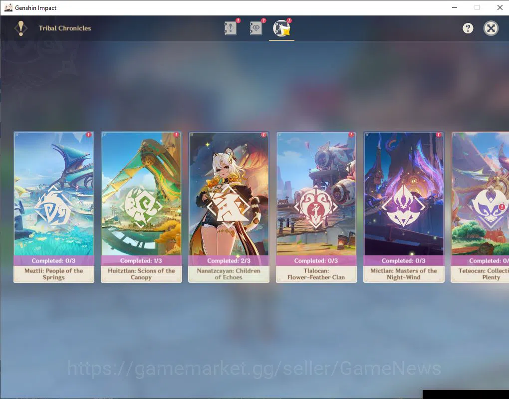 Genshin Impact Accounts ASIA|Ready Gacha|AR 55|49000 Primogem + 60 I + 103 image 3