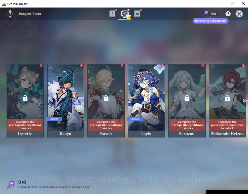 Genshin Impact Accounts ASIA|Ready Gacha|AR 55|49000 Primogem + 60 I + 103 image 4