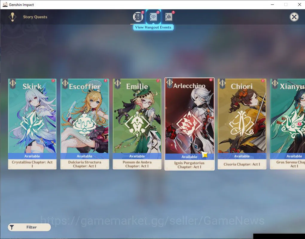 Genshin Impact Accounts ASIA|Ready Gacha|AR 55|49000 Primogem + 60 I + 103 image 5