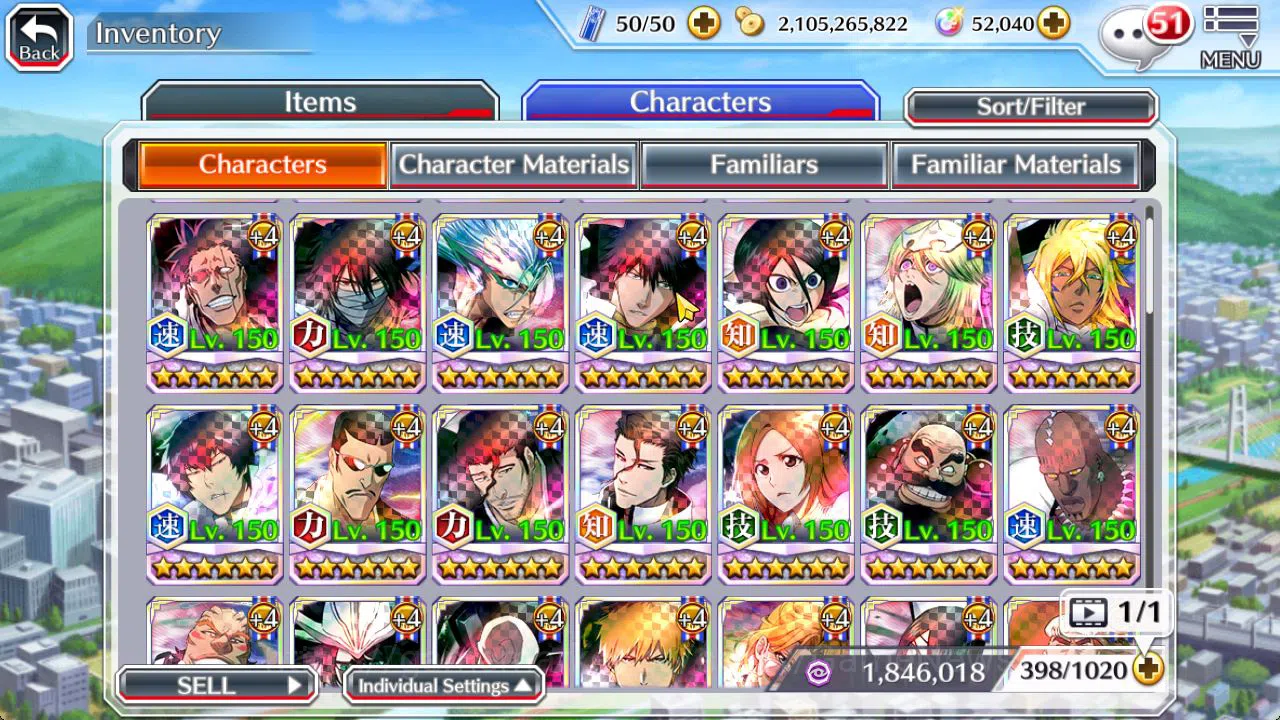 Bleach: Brave Souls Accounts [Global]52K Orb|TYBW26 (Meninas,Bambieta,Liltoto), image 14
