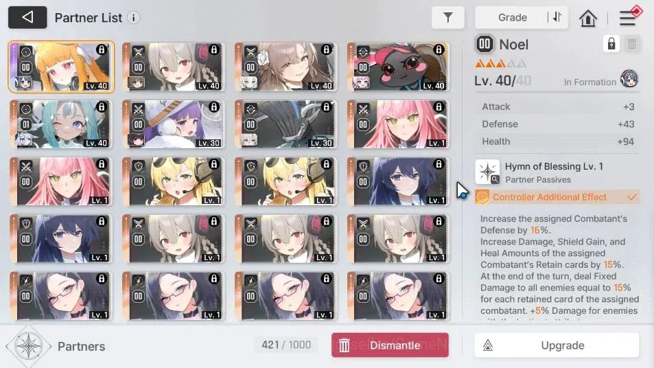 Chaos Zero Nightmare Accounts GLOBAL|Lv50|7 SSR[HeidemarieM1,NarjaM1,Diana,Nine, image 7