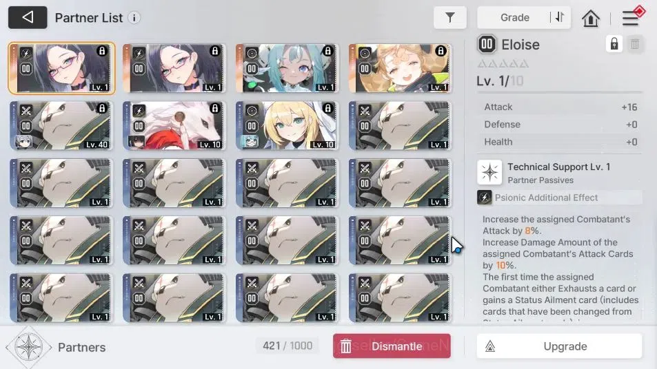 Chaos Zero Nightmare Accounts GLOBAL|Lv50|7 SSR[HeidemarieM1,NarjaM1,Diana,Nine, image 8
