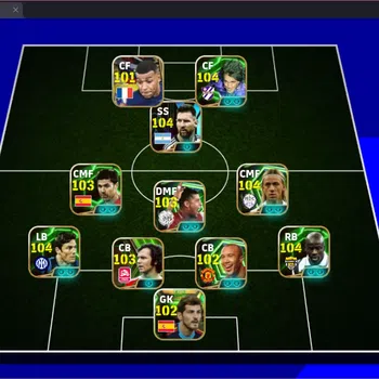 eFootball Accounts Others Mobile |PW 3187|Bigtime Beckham,Forlan|Epic Thuram,Messi,Alonso,Zanetti, Etc|SHW KDB,Kokcu,Neymar