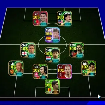 eFootball Accounts Legends & Iconic Players Android|31 Epic Frank Lampard,Steven Gerrard,Lionel Messi,Cristiano