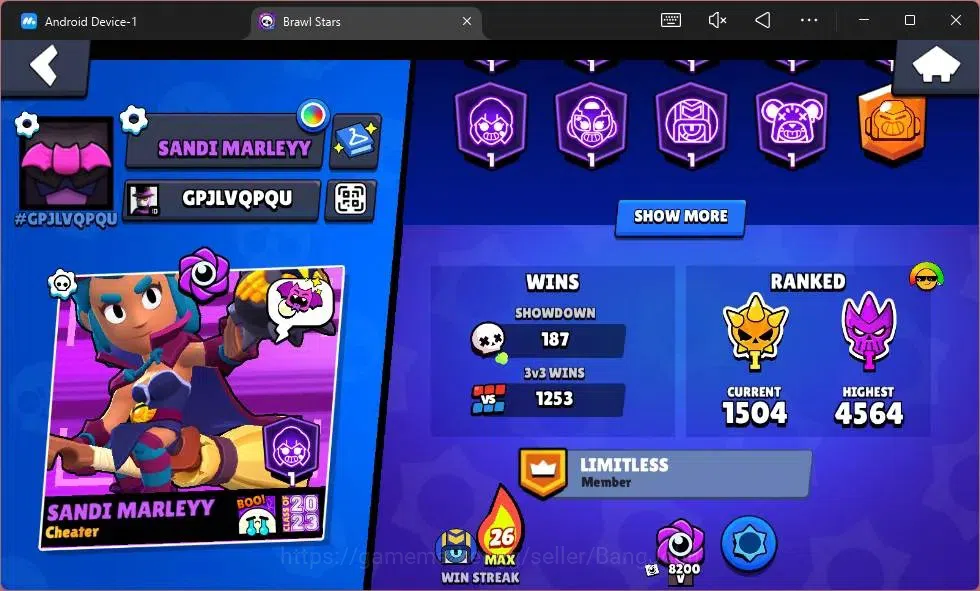 Brawl Stars Accounts Android | 10316 Thropy|71 Brawler|10 Max Hyperchar image 20