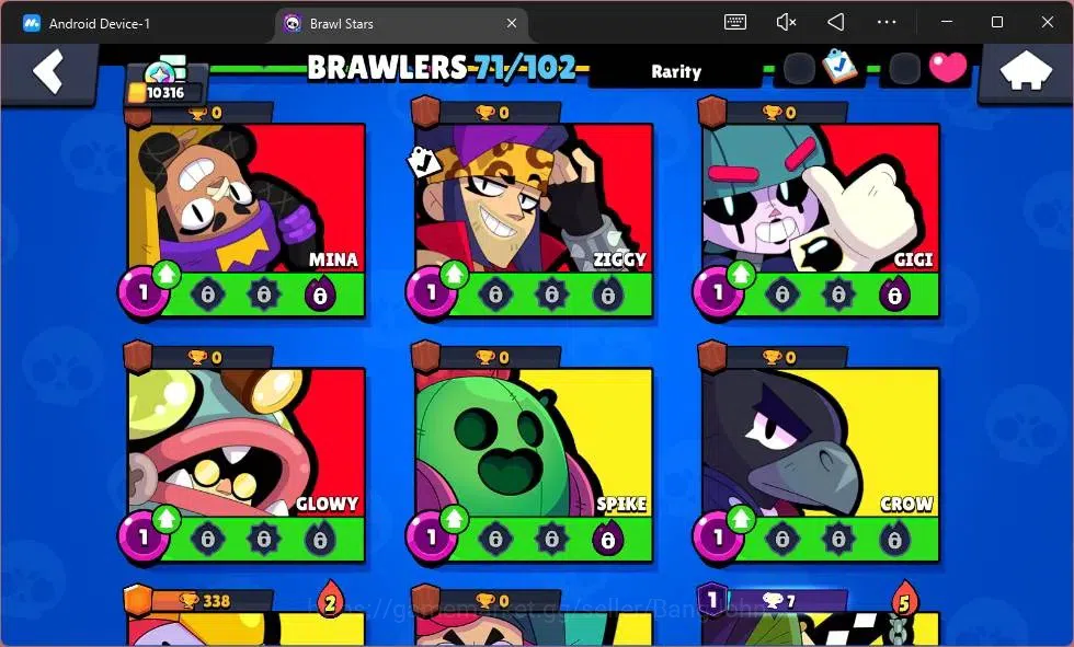 Brawl Stars Accounts Android | 10316 Thropy|71 Brawler|10 Max Hyperchar image 8