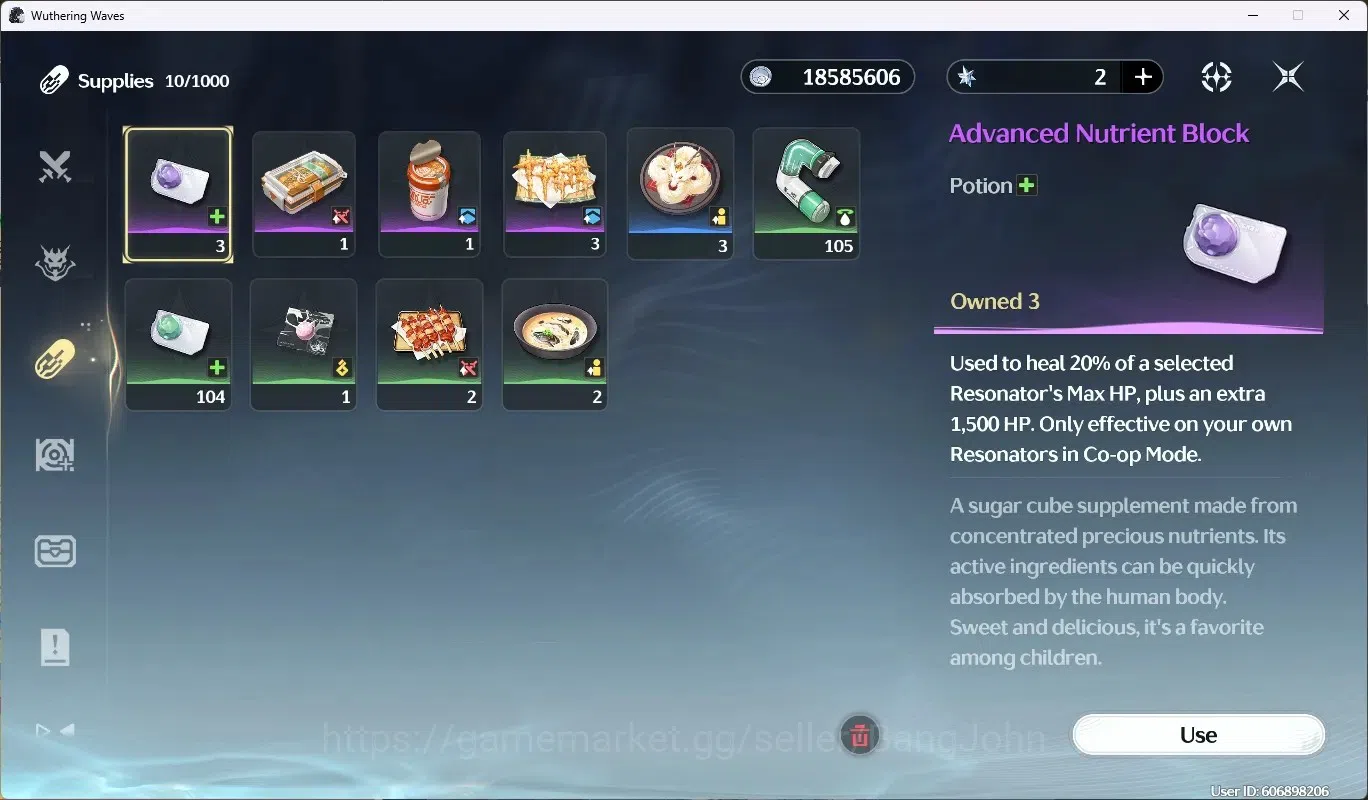 Wuthering Waves Accounts EU|UL 49|Rank 5|2 Char Limited [Lucilla,Lucy R6]+S image 15