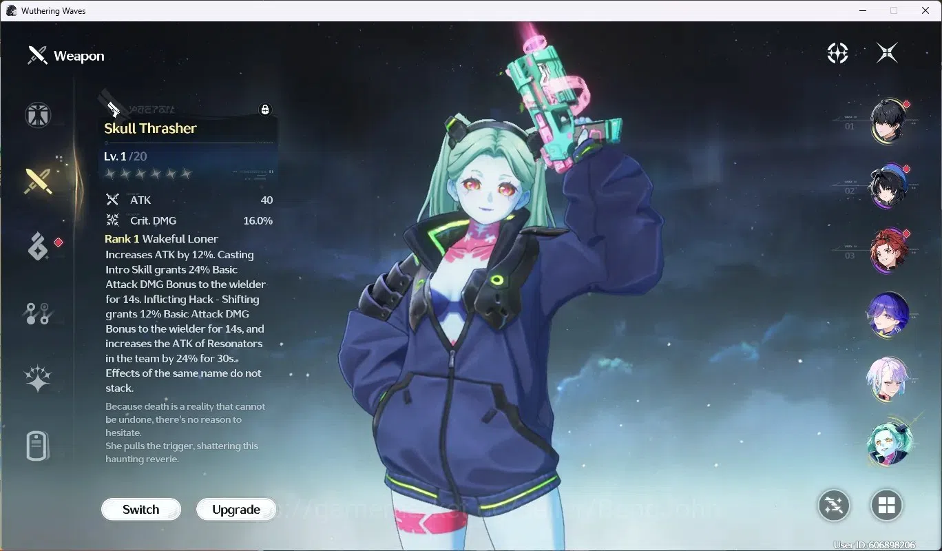 Wuthering Waves Accounts EU|UL 49|Rank 5|2 Char Limited [Lucilla,Lucy R6]+S image 7