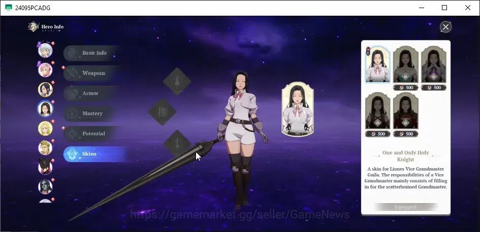 The Seven Deadly Sins: Origin Accounts EUROPE|Lvl 2|Fresh Starter 3 SSR| Merlin,Guila,Ela image 5