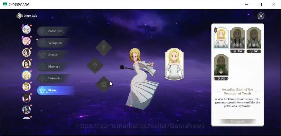 The Seven Deadly Sins: Origin Accounts EUROPE|Lvl 2|Fresh Starter 3 SSR| Merlin,Guila,Ela image 7
