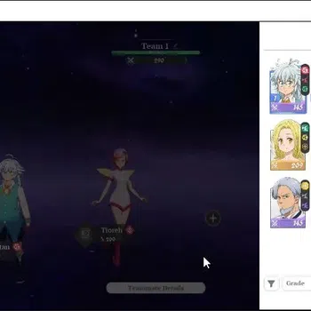 The Seven Deadly Sins: Origin Accounts EUROPE|Lvl 2|Fresh Starter 3 SSR| Merlin,Guila,Ela image 1