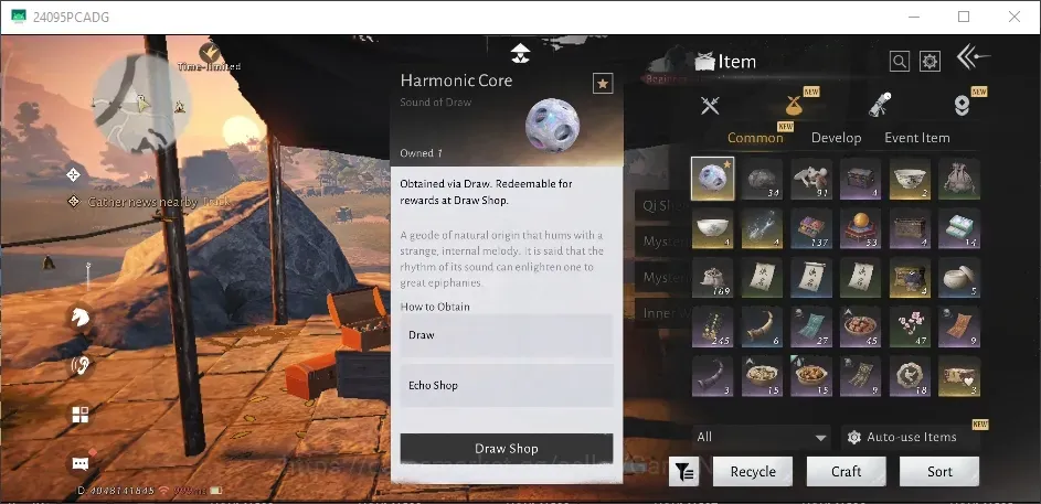 Where Winds Meet Accounts GLOBAL|1 Harmonic Core Unused|Lv 100|28.4k GS|547k Echo Shade|Crimson Curtain|Humble Hero Etc|Male 1