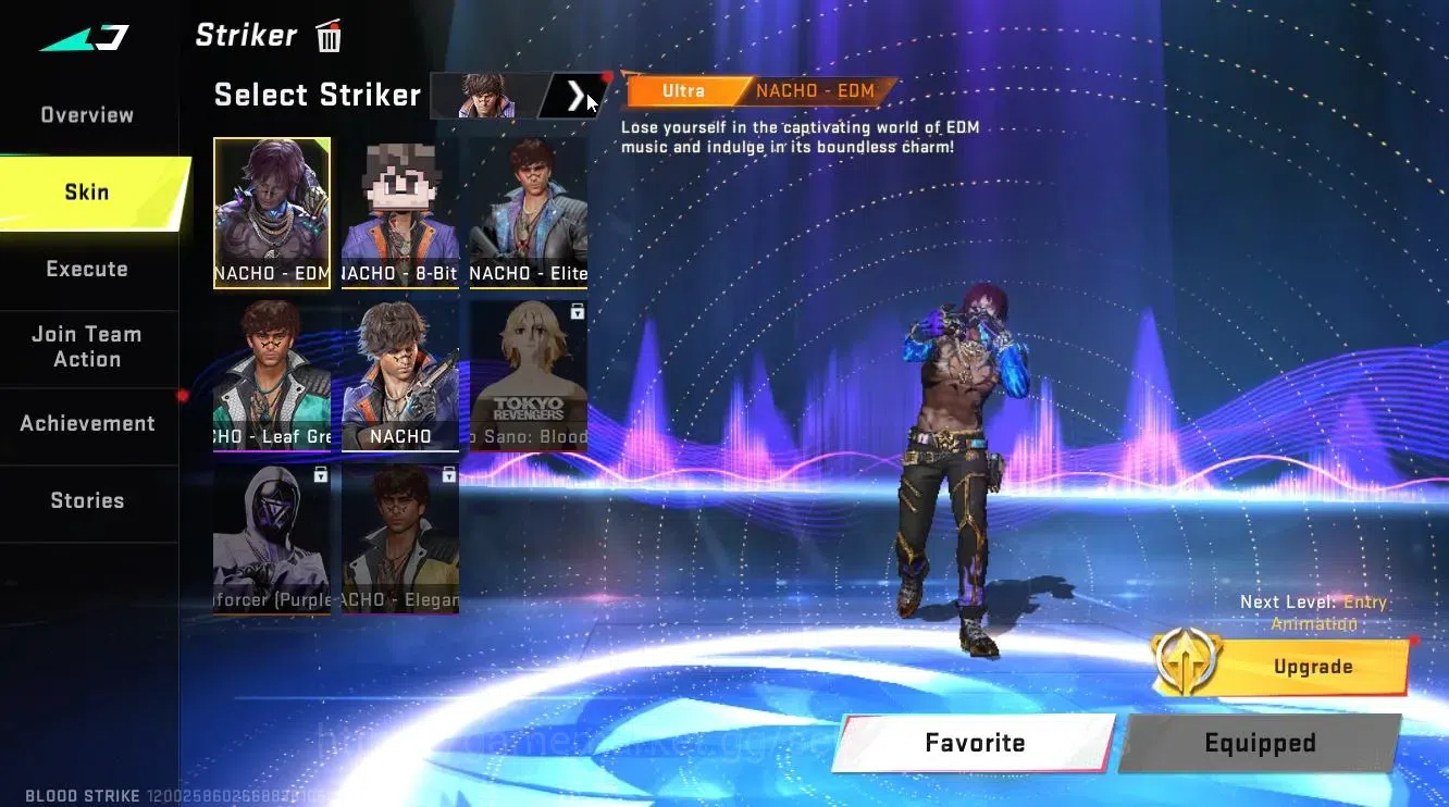 Blood Strike Accounts Asia|5 ETERNAL[RAN-Rave,Melee CHAINBLADE,MP5-Lv6,K image 12