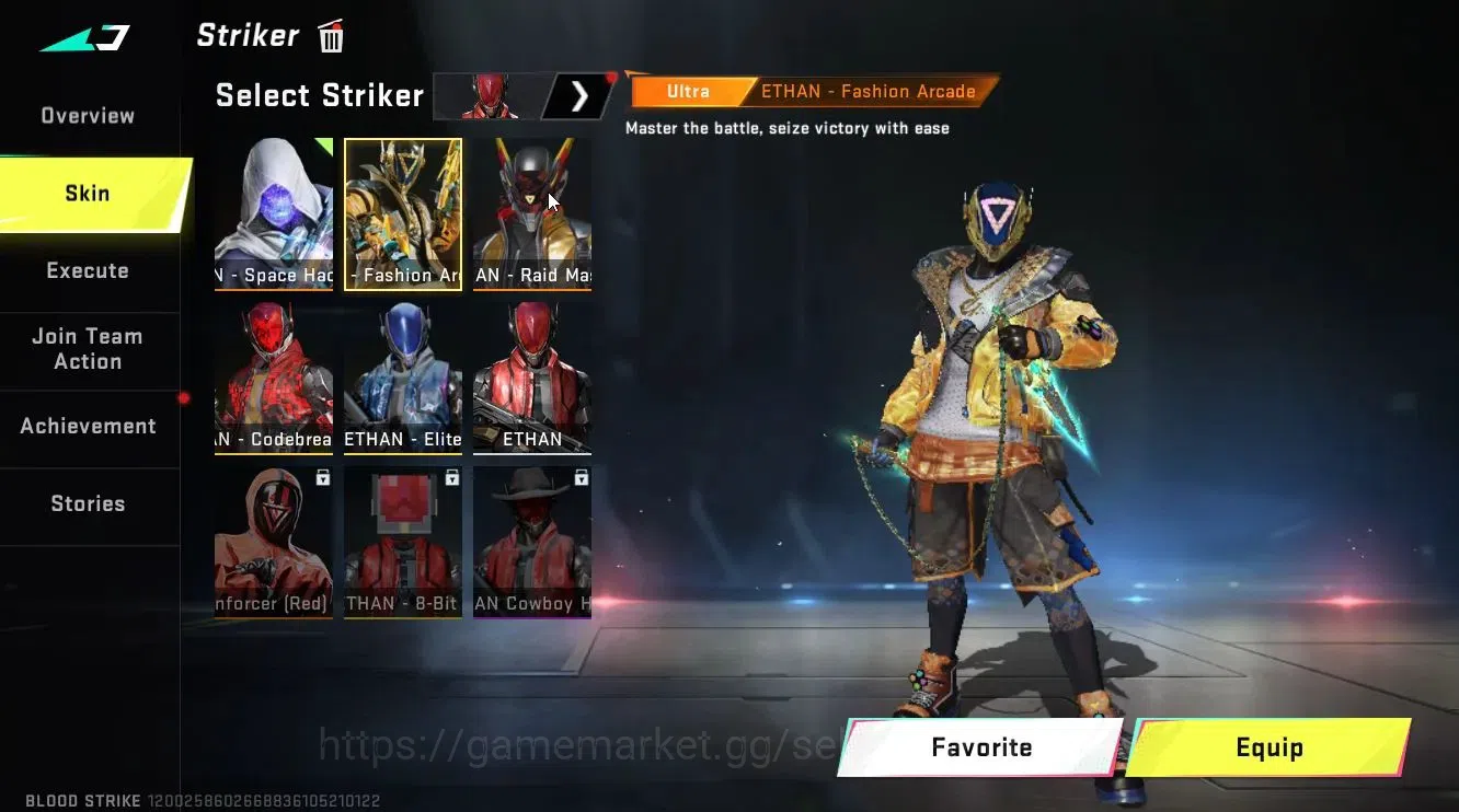 Blood Strike Accounts Asia|5 ETERNAL[RAN-Rave,Melee CHAINBLADE,MP5-Lv6,K image 7