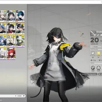 Arknights: Endfield Accounts ASIA|Lv 2|2 SSR (1 Limited) + 1 SSR Selector + 2 (*6 Weapon)| Camille |Ardelia