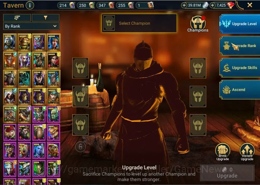 Raid: Shadow Legends Accounts Lv 17|521K Power|18 Legend(Artak,Michelangelo,Trua image 19