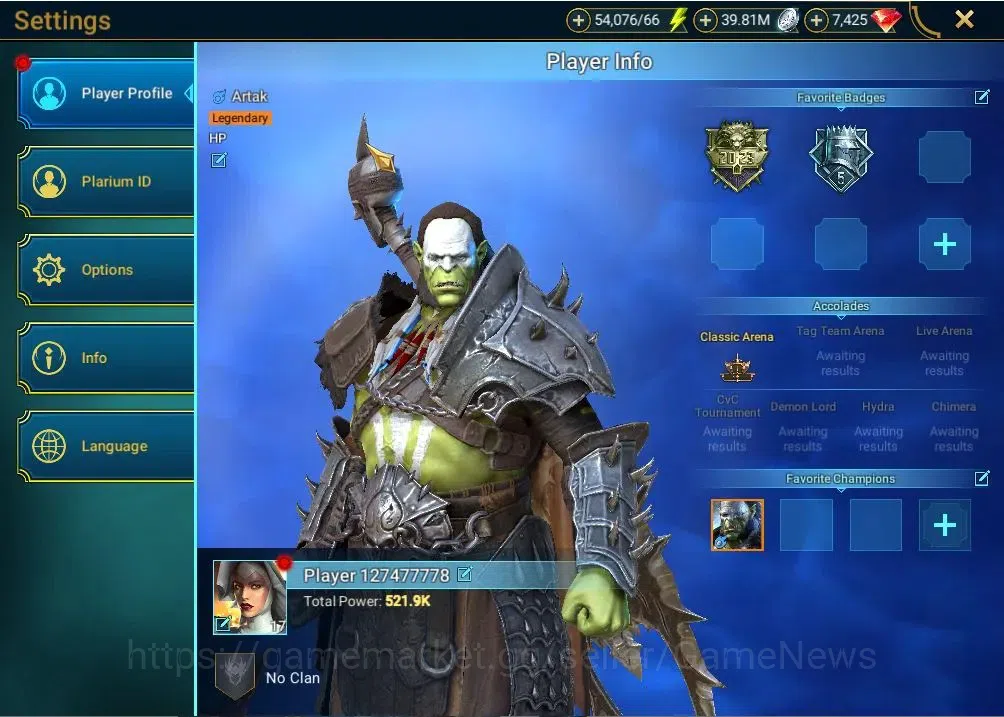 Raid: Shadow Legends Accounts Lv 17|521K Power|18 Legend(Artak,Michelangelo,Trua image 2