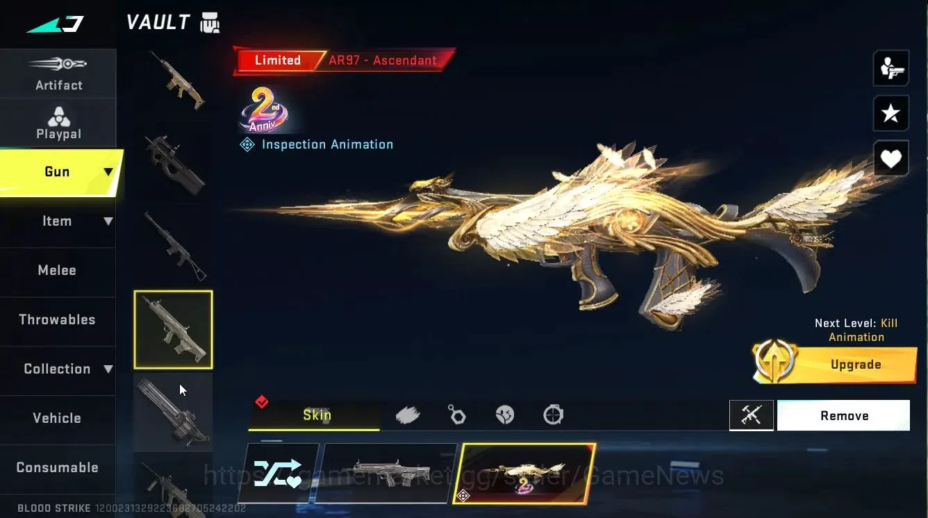 Blood Strike Accounts ASIA|Melee TALON Knife+ULTRA[NOVA,JET,KAG6,Vector, image 11
