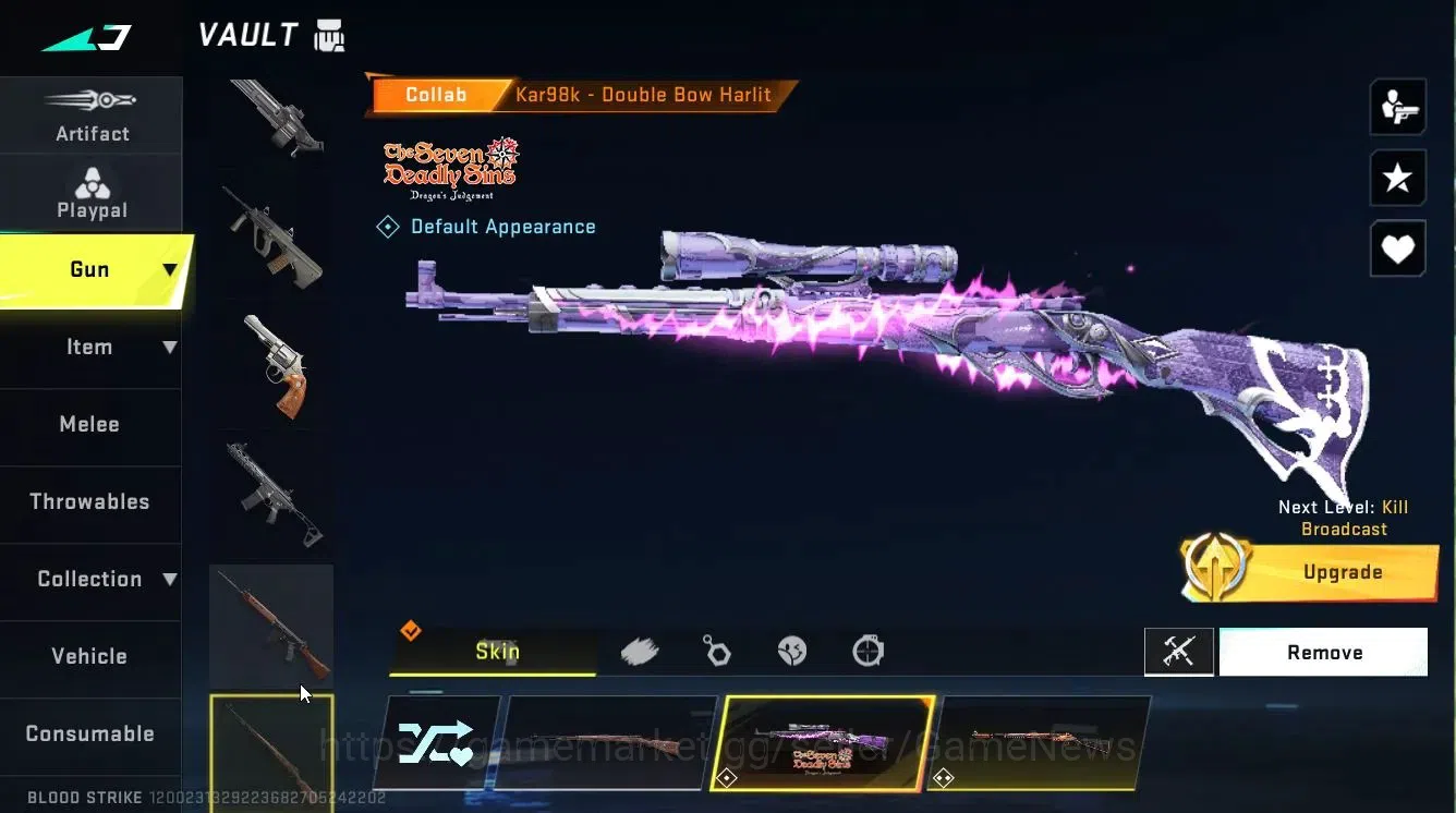 Blood Strike Accounts ASIA|Melee TALON Knife+ULTRA[NOVA,JET,KAG6,Vector, image 14