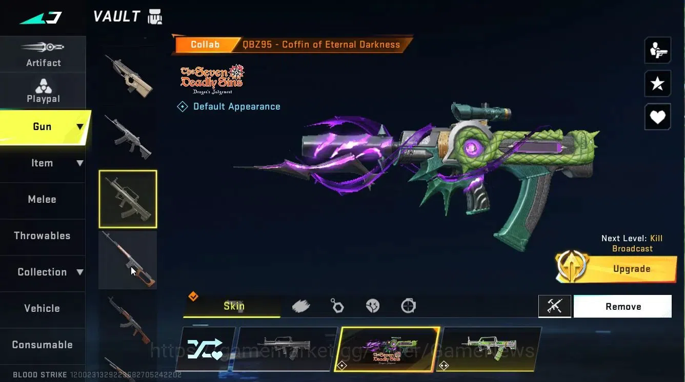 Blood Strike Accounts ASIA|Melee TALON Knife+ULTRA[NOVA,JET,KAG6,Vector, image 15