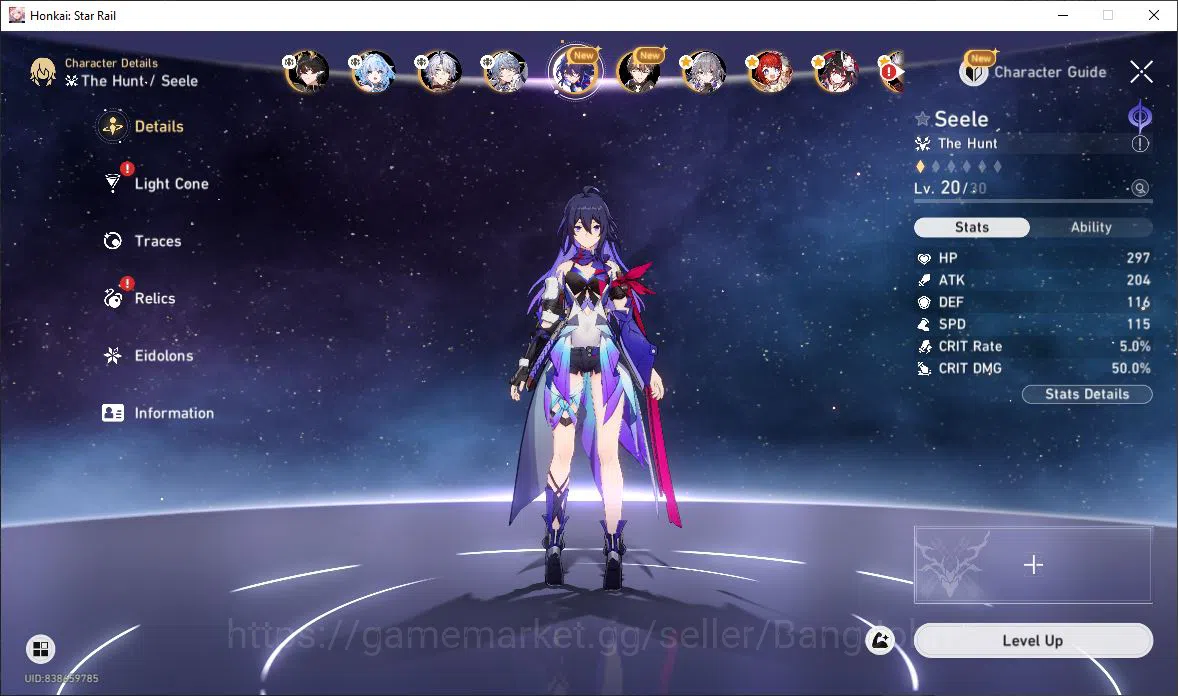 Honkai Star Rail Accounts [ASIA] TL 65 | 9 Limit | Bronya | Tribbie | Sparkl image 10
