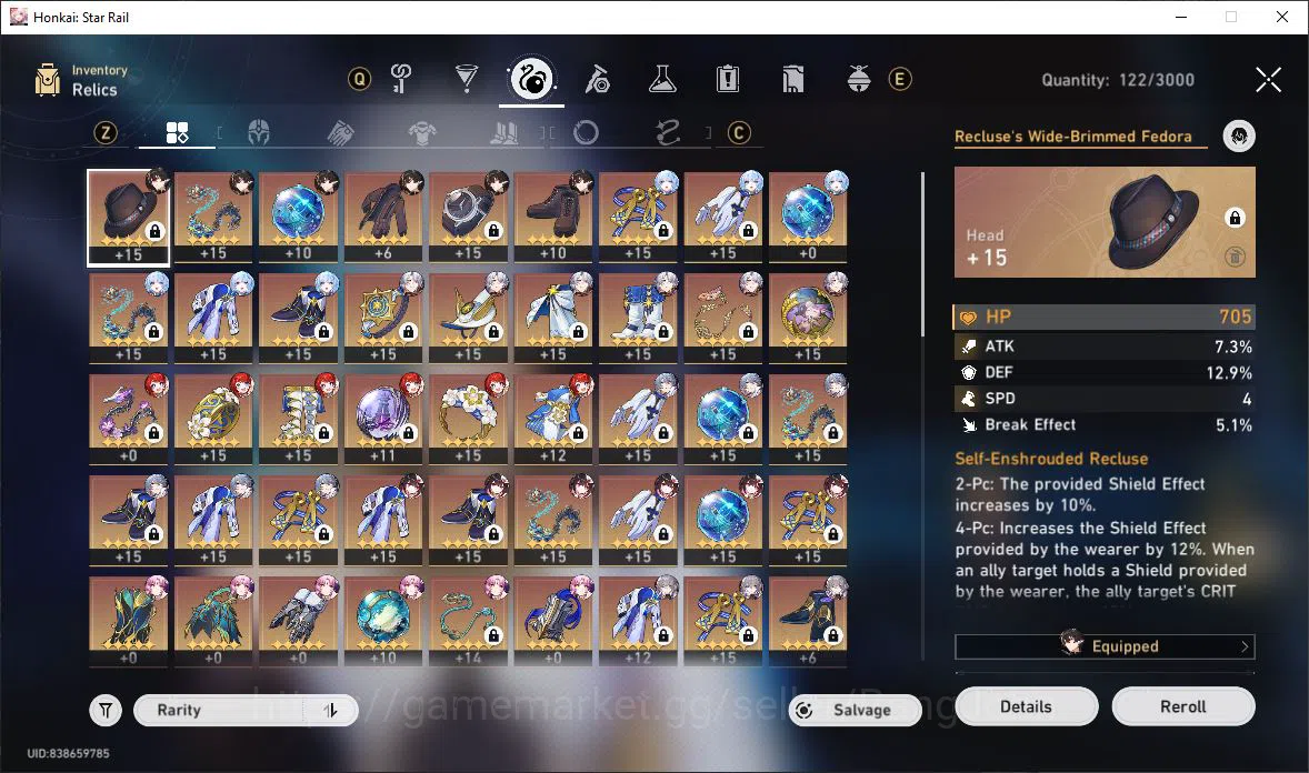 Honkai Star Rail Accounts [ASIA] TL 65 | 9 Limit | Bronya | Tribbie | Sparkl image 4
